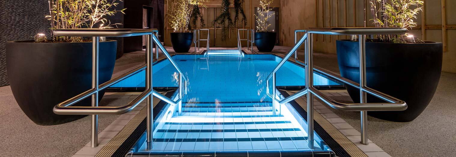 Swimmingpool belysning
