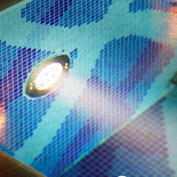 Swimmingpool belysning