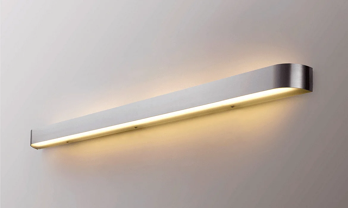 SLV LED Væglampe ARLINA 130 WL Lampe til bad/Spejllampe, 28W, 3000K, 2400lm, IP20, aluminium SLV LED Væglampe ARLINA 130 WL Lampe til bad/Spejllampe, 28W, 3000K, 2400lm, IP20, aluminium