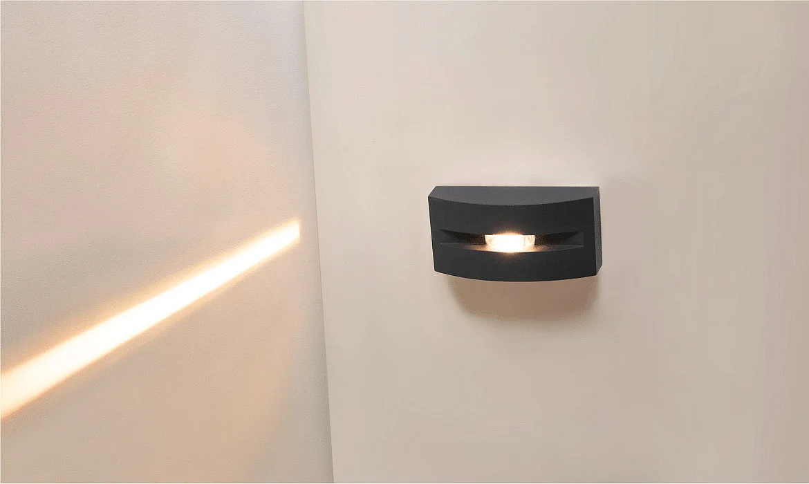 SLV LED Outdoor luminaire OUT-BEAM FRAME CW Wall / Ceiling luminaire, 3000K, 60lm, IP55, anthracite SLV LED Outdoor luminaire OUT-BEAM FRAME CW Wall / Ceiling luminaire, 3000K, 60lm, IP55, anthracite