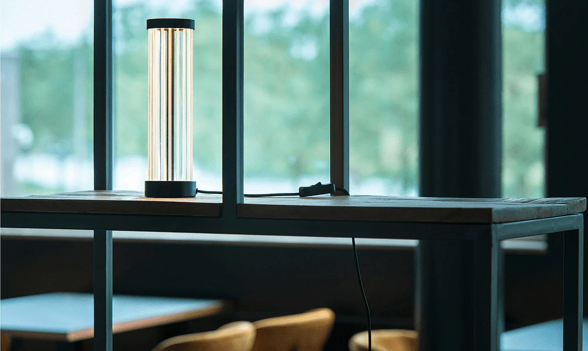 SLV table lamp QUIMERA - PHASE cylindrical, CCT Switch, switchable IP20, bronze SLV table lamp QUIMERA - PHASE cylindrical, CCT Switch, switchable IP20, bronze