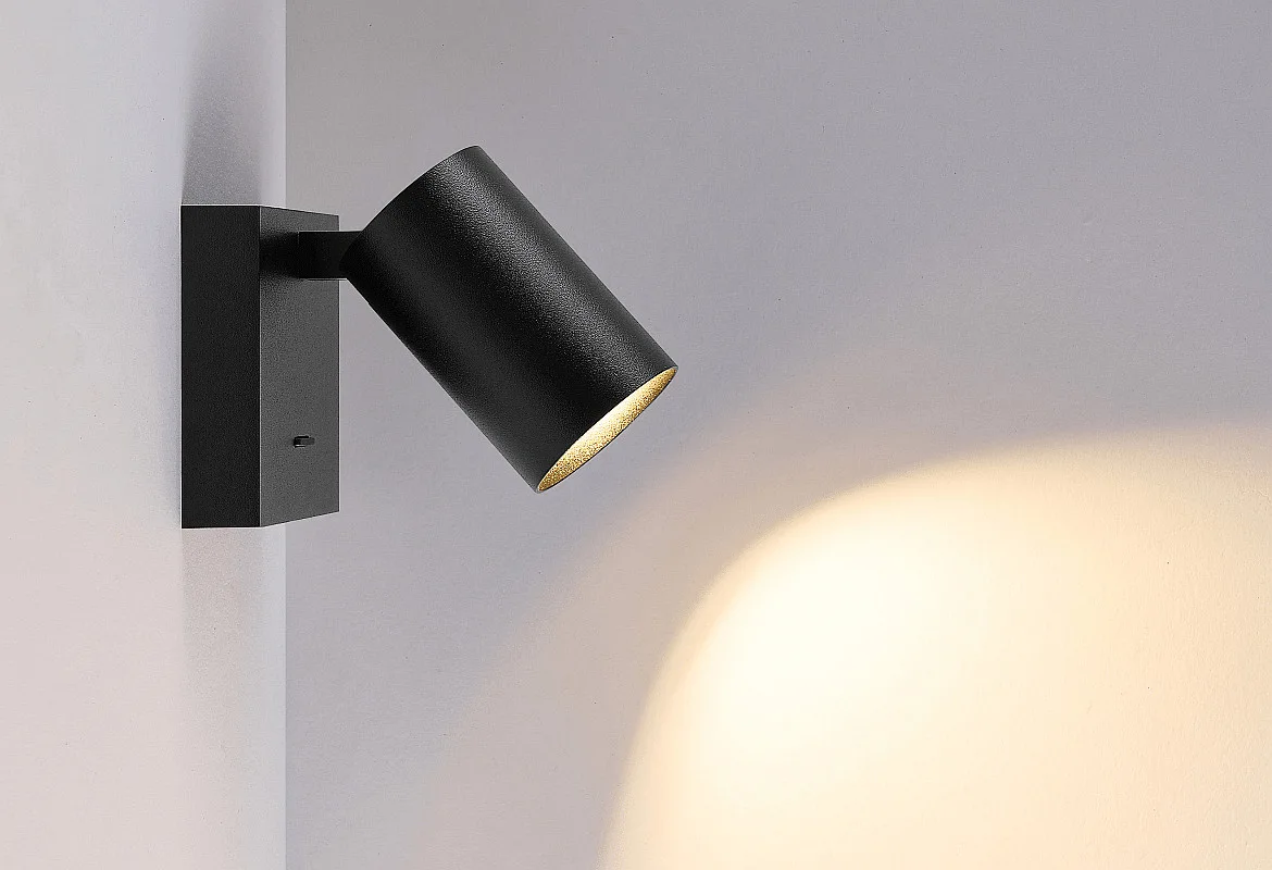 Deko-Light reading lamp CAN TILT SQUARE BASE MIX'N MATCH 1/3 square, with switch, without shade, cardanic swivelling GU10 IP20, black Deko-Light reading lamp CAN TILT SQUARE BASE MIX'N MATCH 1/3 square, with switch, without shade, cardanic swivelling GU10 IP20, black