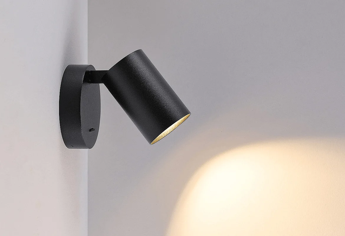 Deko-Light reading lamp CAN TILT ROUND BASE MIX'N MATCH 1/3 round, with switch, without shade, cardanic swivelling GU10 IP20, black Deko-Light reading lamp CAN TILT ROUND BASE MIX'N MATCH 1/3 round, with switch, without shade, cardanic swivelling GU10 IP20, black