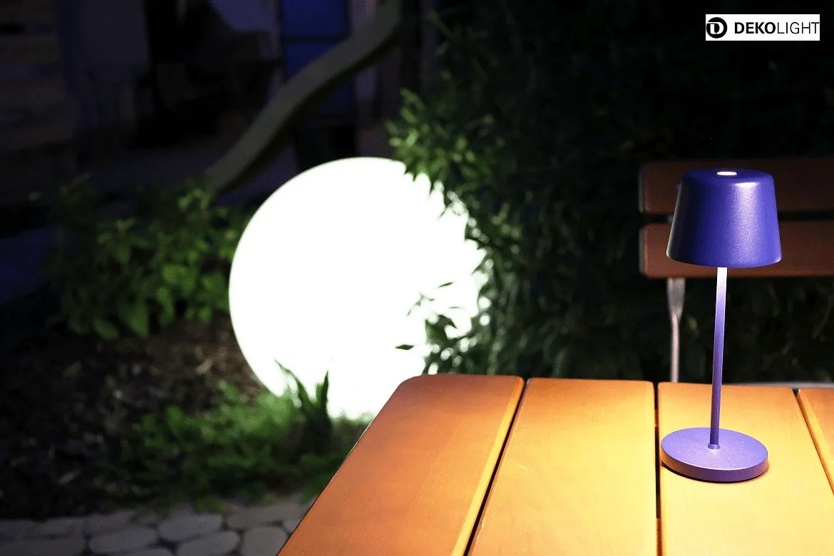 Deko-Light Batteri bordlampe CANIS MINI CCT Switch, med touch-dæmper, uden oplader IP65, mørkegrå, mat dæmpbar Deko-Light Batteri bordlampe CANIS MINI CCT Switch, med touch-dæmper, uden oplader IP65, mørkegrå, mat dæmpbar