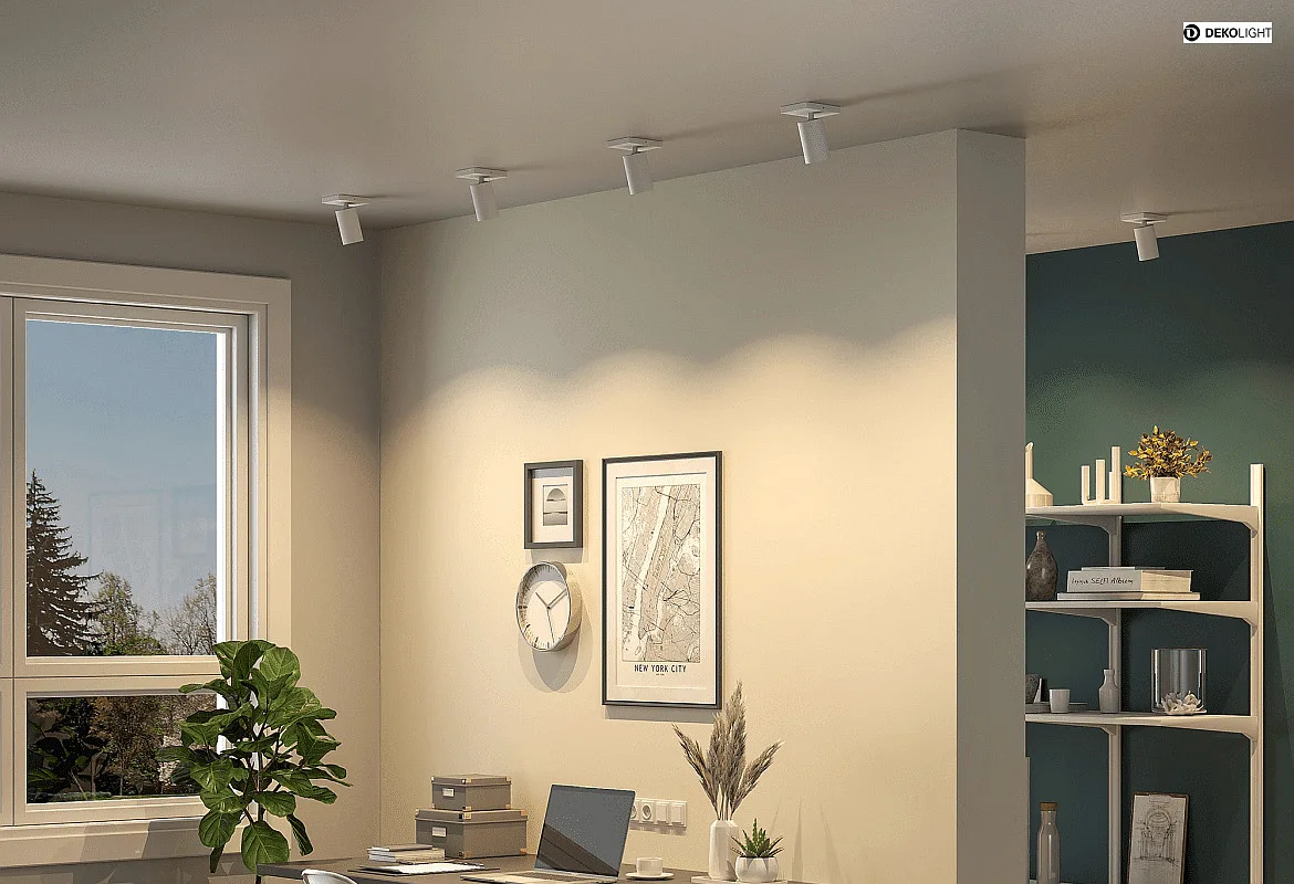 Deko-Light ceiling luminaire CAN TILT SQUARE 11CM 1 flame, square, cardanic swivelling GU10 IP20, white Deko-Light ceiling luminaire CAN TILT SQUARE 11CM 1 flame, square, cardanic swivelling GU10 IP20, white