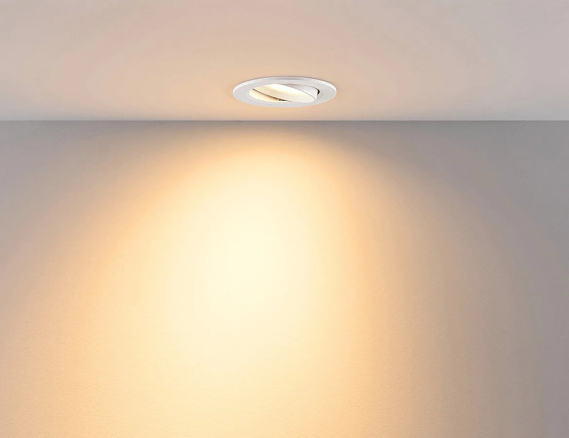 Deko-Light Indbygget spotlys SURTUR TILT 83 DTW svingbar, Dim-To-Warm IP20/IP44, hvid dæmpbar Deko-Light Indbygget spotlys SURTUR TILT 83 DTW svingbar, Dim-To-Warm IP20/IP44, hvid dæmpbar