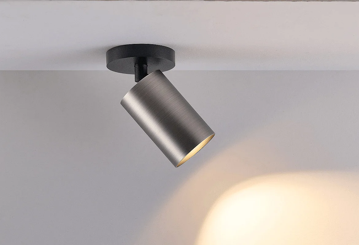 Deko-Light surface mounted housing CAN MIX'N MATCH 1/2 - SPOT HEAD (CEILING / 3PHASE) cylindrical, rigid, mechanical, anthracite Deko-Light surface mounted housing CAN MIX'N MATCH 1/2 - SPOT HEAD (CEILING / 3PHASE) cylindrical, rigid, mechanical, anthracite