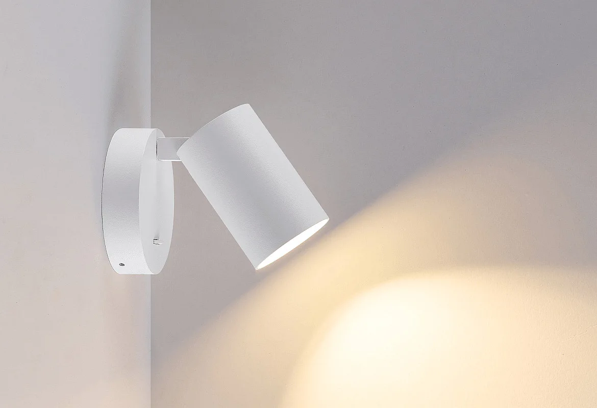 Deko-Light overflademonteret hus CAN MIX'N MATCH 1/2 - SPOT HEAD (WALL / TABLE / FLOOR) cylindrisk, mekanisk, hvid Deko-Light overflademonteret hus CAN MIX'N MATCH 1/2 - SPOT HEAD (WALL / TABLE / FLOOR) cylindrisk, mekanisk, hvid