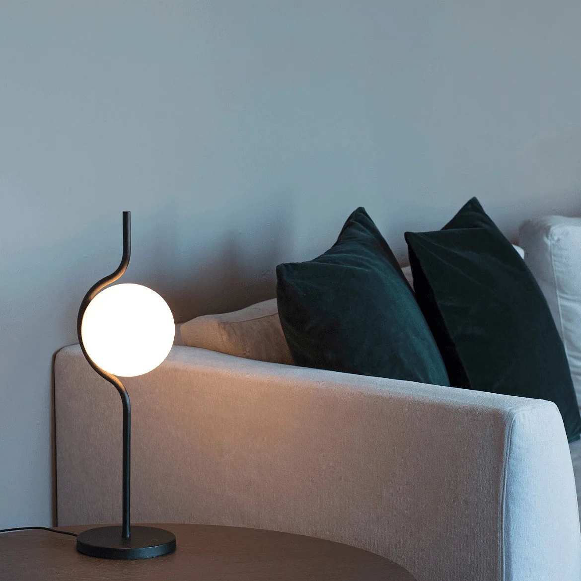 Faro Bordlampe LE VITA IP20, sort mat dæmpbar Faro Bordlampe LE VITA IP20, sort mat dæmpbar