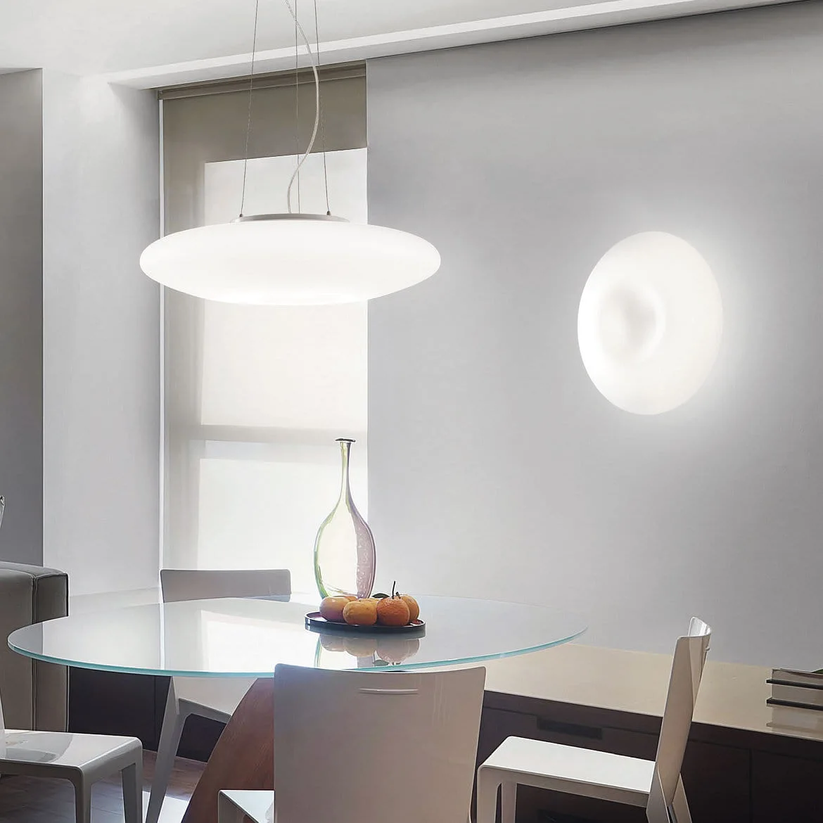 Ideal Lux Loftlampe GLORY PL3 D50 Væglampe, 3-flammer, Ø 50cm, E27, hvid Ideal Lux Loftlampe GLORY PL3 D50 Væglampe, 3-flammer, Ø 50cm, E27, hvid