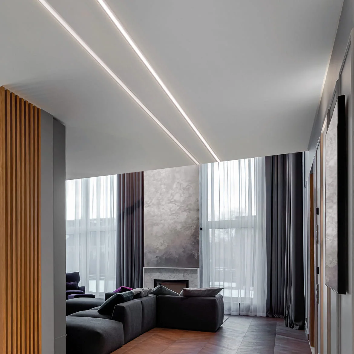 Ideal Lux monteringsprofil SLOT SURFACE FLAT, aluminium Ideal Lux monteringsprofil SLOT SURFACE FLAT, aluminium