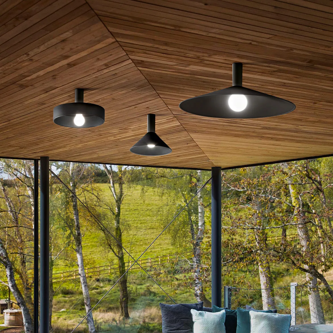 Ideal Lux Loftlampe MIX UP MPL1 uden skærm E27 IP20, sort Ideal Lux Loftlampe MIX UP MPL1 uden skærm E27 IP20, sort