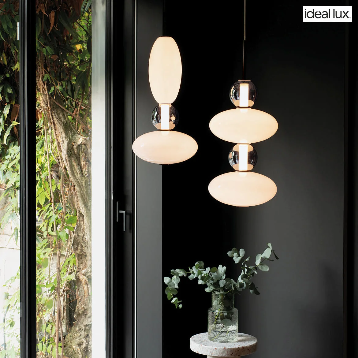 Ideal Lux Pendel LUMIERE IP20, hvid Ideal Lux Pendel LUMIERE IP20, hvid