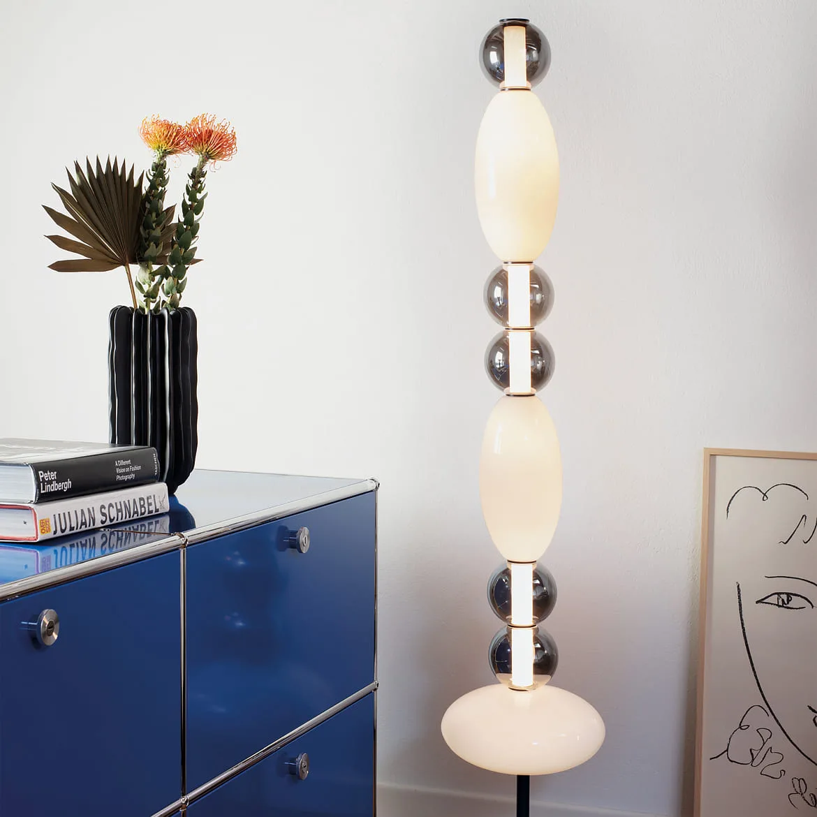 Ideal Lux Standerlampe LUMIERE IP20, hvid Ideal Lux Standerlampe LUMIERE IP20, hvid