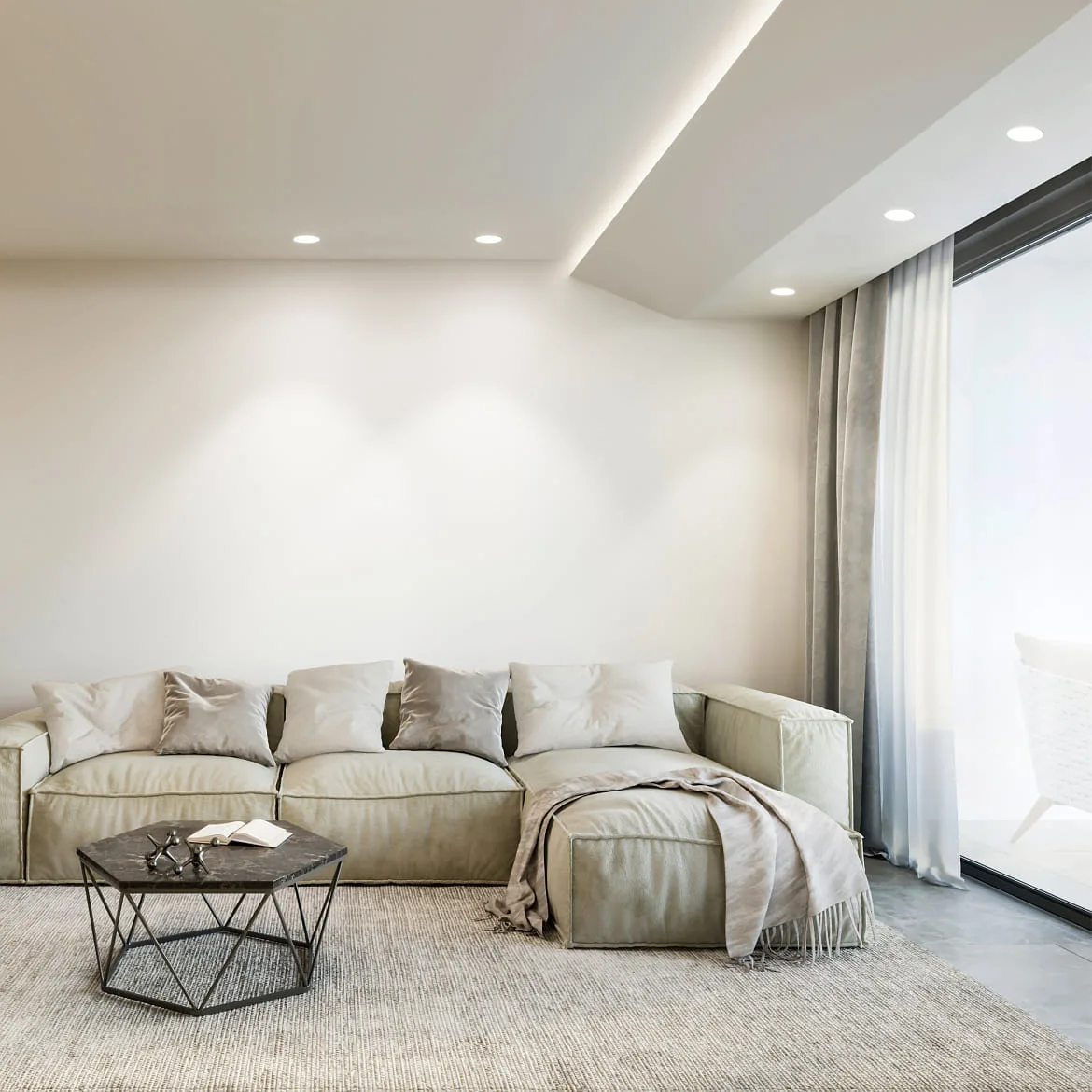 Ideal Lux ceiling recessed luminaire GAME TRIMLESS ROUND 100MM round, rigid, flush, UGR < 19, switchable IP40/IP20, white Ideal Lux ceiling recessed luminaire GAME TRIMLESS ROUND 100MM round, rigid, flush, UGR < 19, switchable IP40/IP20, white