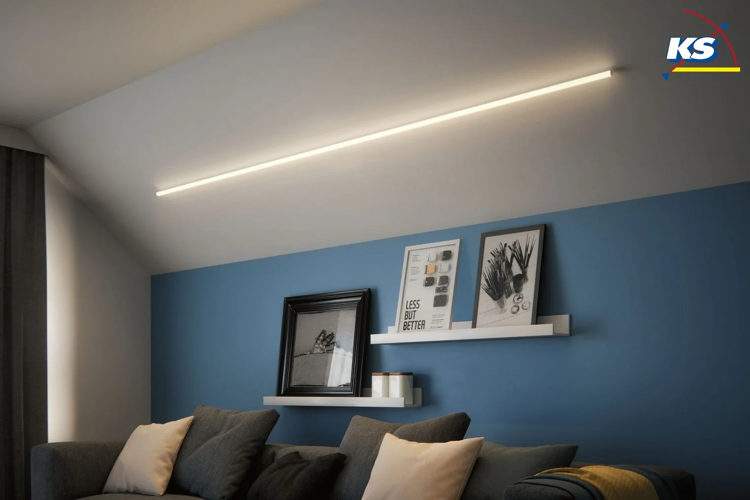 Paulmann Profil YOURLED STRIPE med dæksel, aluminium anodiseret, grå, satin Paulmann Profil YOURLED STRIPE med dæksel, aluminium anodiseret, grå, satin
