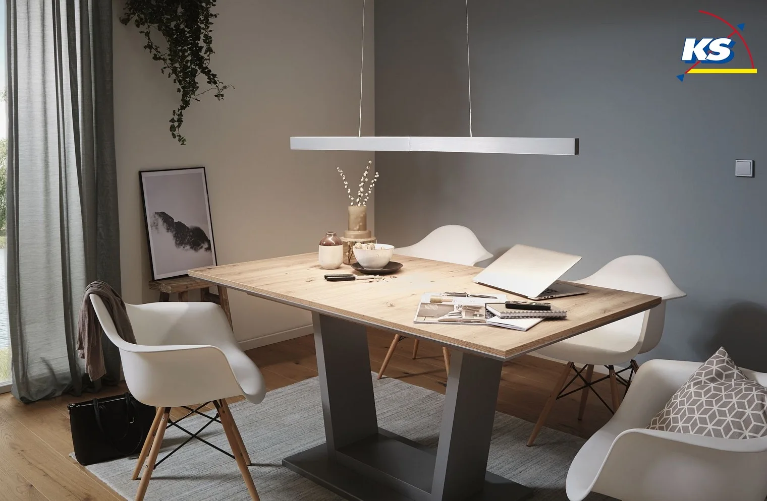 Paulmann Pendel APTARE LED ZigBee styrbar IP20, aluminium børstet dæmpbar Paulmann Pendel APTARE LED ZigBee styrbar IP20, aluminium børstet dæmpbar