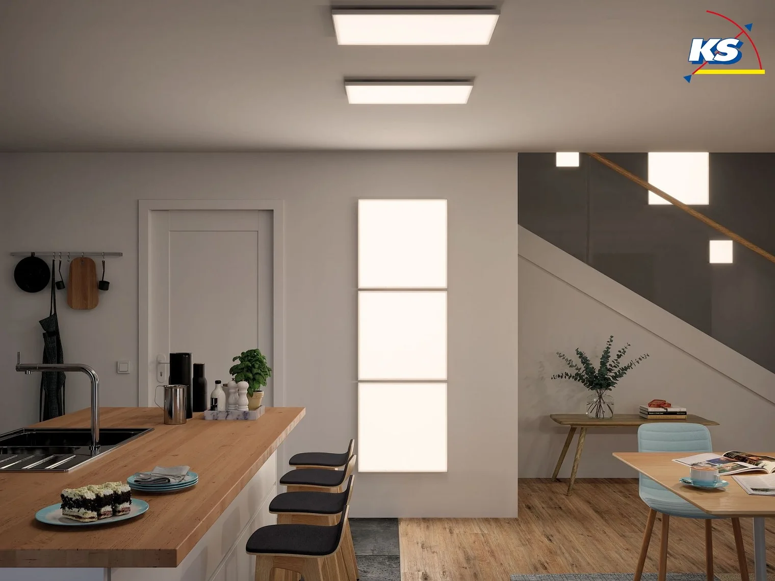 Paulmann LED panel VELORA ZIGBEE TW LED tunable white, ZigBee styrbar, dæmpbar 15,5W 1600lm 2700-6500K Paulmann LED panel VELORA ZIGBEE TW LED tunable white, ZigBee styrbar, dæmpbar 15,5W 1600lm 2700-6500K