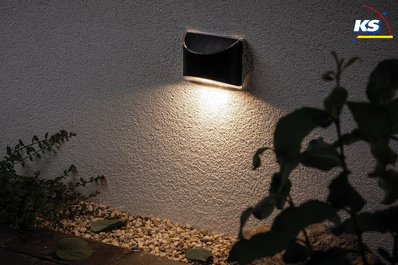Paulmann Solar væglampe ELLIOT med lysstyrkesensor IP44, antracit Paulmann Solar væglampe ELLIOT med lysstyrkesensor IP44, antracit
