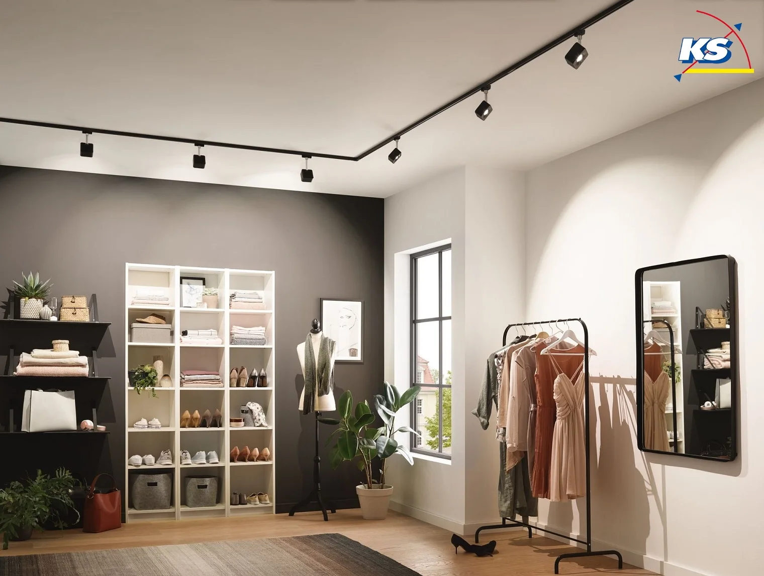 Paulmann Spot URAIL CUBE LED, chrom, sort mat Paulmann Spot URAIL CUBE LED, chrom, sort mat