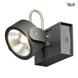 KALU LED 1 Vg- og Loftlampe, 60, sort