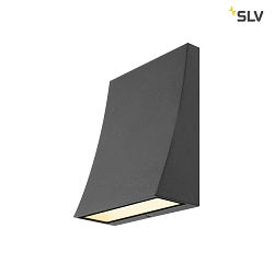 DELWA WIDE LED Outdoor Wall luminaire, 3000K, 100, IP44, anthracite