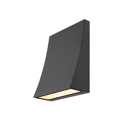 DELWA WIDE LED Udend�rs-/V�glampe, 3000K, 100�, IP44, antracit