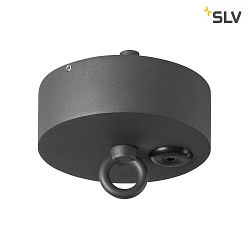 Ceiling canopy for PHOTONIA Outdoor Pendant luminaire, anthracite