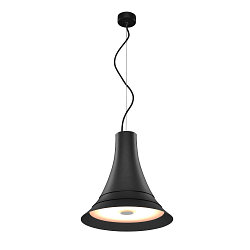 Premium LED Pendel BATO 35 PD, � 35cm, 21W 2500K 1300lm 100�, TRIAC d�mpbar, sort