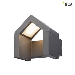 LED Outdoor Wall luminaire RASCALI WL, 8W 3000K 330lm, IP54, anthracite