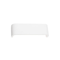 MANA Lampesk�rm, Gips, hvid, bredde 30,9cm