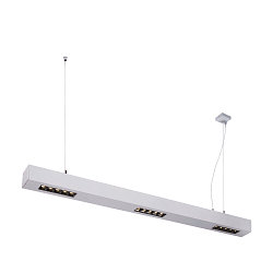 Premium LED Pendel Q-LINE PD, 100cm, til BAP, 45W, TRIAC d�mpbar, s�lv, 4000K 2300 lm
