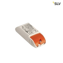LED Driver, 700mA, 12.5-25W, TRIAC dimmable, strain relief incl., white / orange