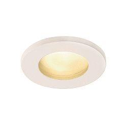 Udend�rs Loftindbygningslampe DOLIX OUT, GU10, QPAR51, IP65, � 68mm, rund, hvid