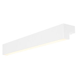 LED V�glampe / Spejllampe L-LINE 60, 10W 3000K 820lm 120�, IP44, hvid