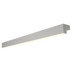 LED V�glampe / Spejllampe L-LINE 120, 19W 3000K 1650lm 120�, IP44, s�lv anodiseret