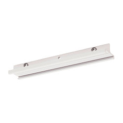 F�lles stik til S-TRACK 3-faset 230 v skinne, trafik hvid RAL 9016