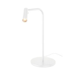 Premium LED Bordlampe KARPO TL, 6.5W 3000K 400lm, 3-trins touch-lysd�mper, hvid