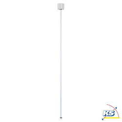 EUTRAC Pendant rod 1,2 m fixed for 3-Phase High voltage Track, white