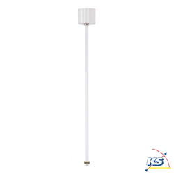 EUTRAC Pendant rod 0,6 m fixed for 3-Phase High voltage Track, white