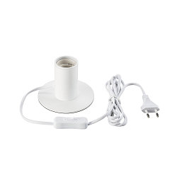 Bordlampe FITU TL, E27 maks. 10W, hvid