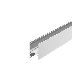 H-PROFIL til LED-Strips op til 16mm bredde, 200cm, hvid