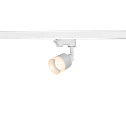 Spotlight PURI TRACK SPOT QPAR51 GLAS til 3-faset 230 v skinne, GU10, hvid