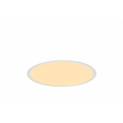 LED Loft-/Indbygningslampe MEDO 40 EL, ramme-version, � 39cm, 28W 3000/4000K 105�, hvid