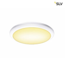 LED Outdoor Wall and Ceiling luminaire RUBA 10 CW sensor, IP65 IK08, 13W 3000/4000K 1050lm 120, white