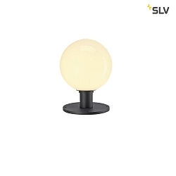 Outdoor Floorlamp GLOO PURE 27 Pole, E27, IP44 IK04, shade  20cm, height 27cm, anthracite