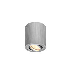 Loftlampe TRILEDO CL, GU10 QPAR51, 30� svinge, cylinder, Alu b�rstet