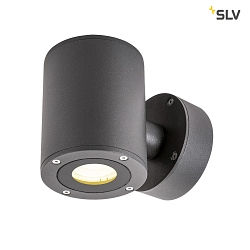 LED Outdoor Wall luminaire SITRA UP/DOWN WL, IP44, 17W 3000K 976lm 55, anthracite