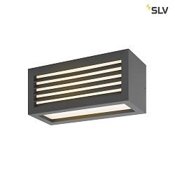 LED Outdoor Wall luminaire BOX-L, IP44 IK05, 19W 3000K 480lm, directly/indirectly, anthracite