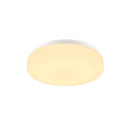 LED Udend�rs V�g- og Loftlampe LIPSY 30 Drum, IP44, 3000/4000K, � 30cm, 15W, hvid